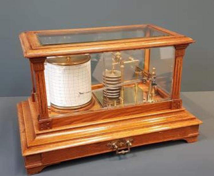 Top Quality Short and Mason Barograph  - Image 1