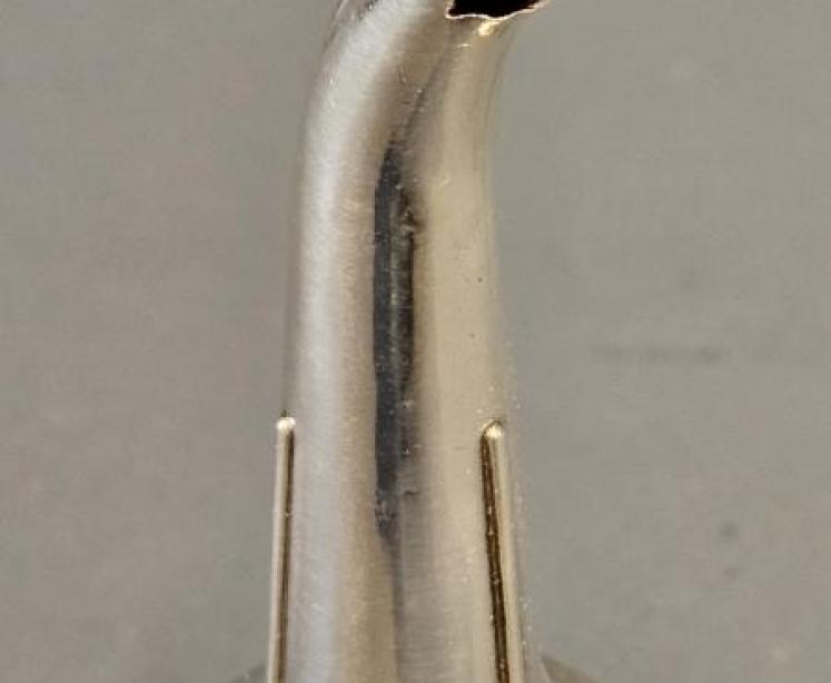 Unusual Georgian Silver Wine Funnel - Image 5