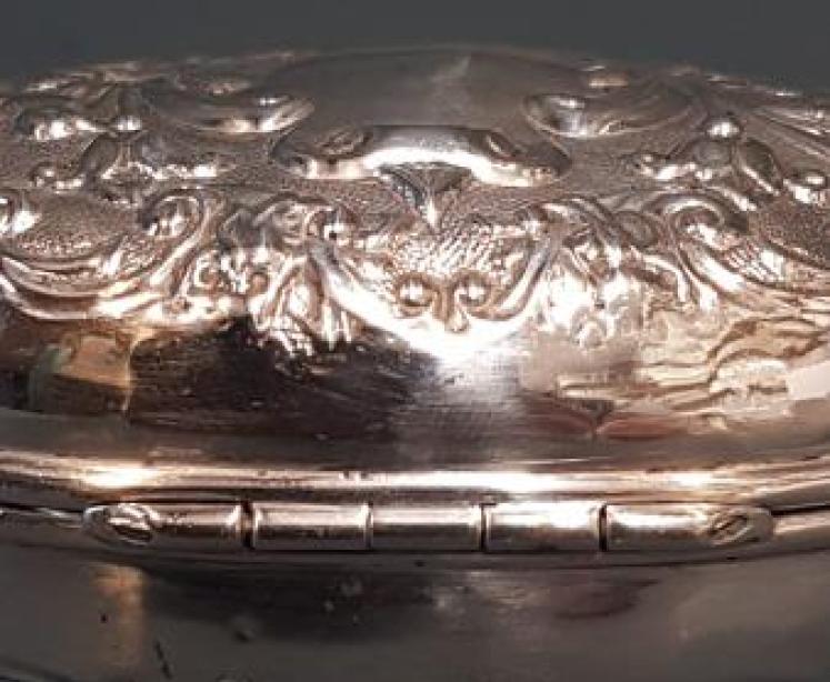 Victorian Silver Soap Box - Image 3