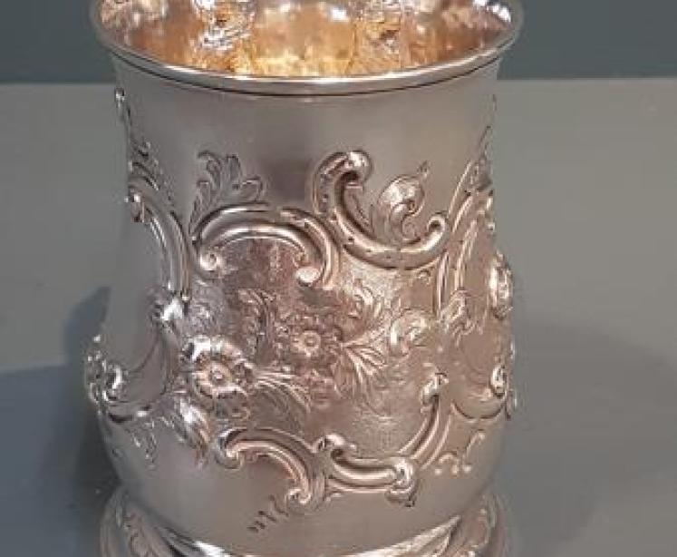 Fine Quality George II Silver Tankard - Image 7