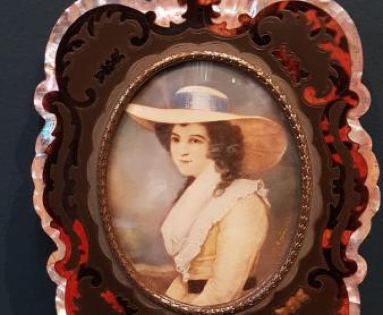 Superb Victorian Miniature Portrait - Image 1