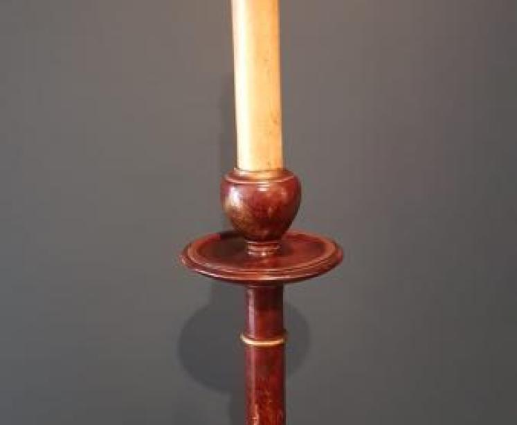 1920's Chinoiserie Lamp Standard - Image 2