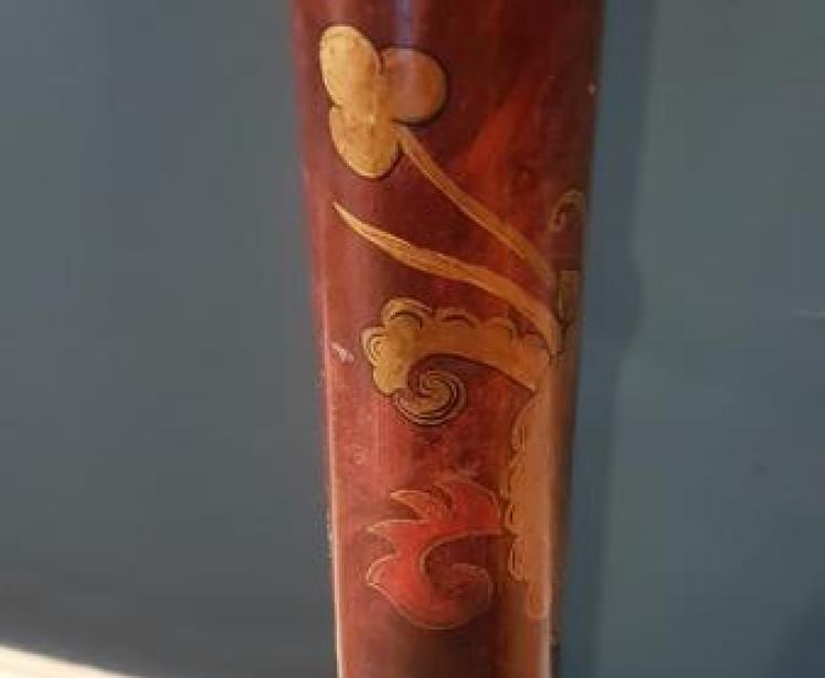 1920's Chinoiserie Lamp Standard - Image 3