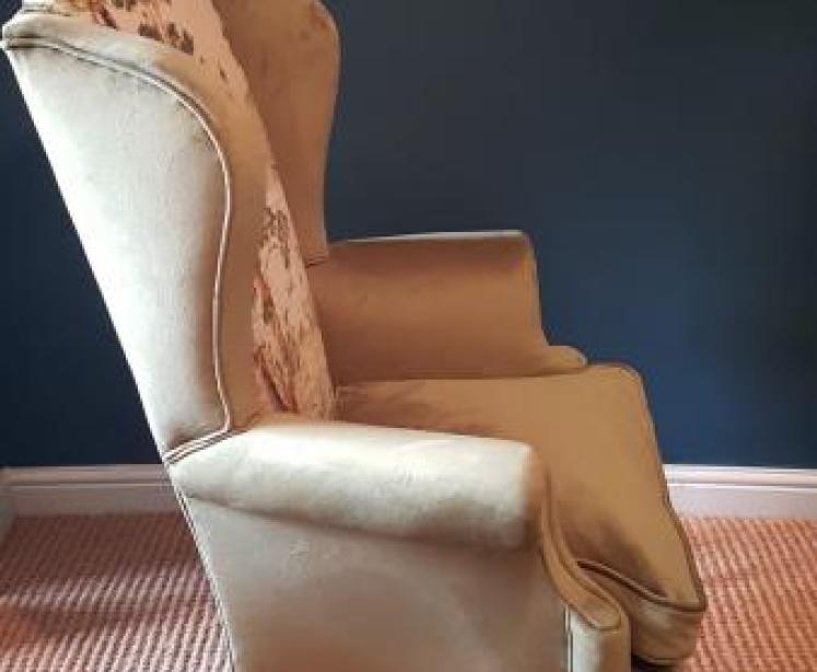 Edwardian Wing Back Armchair - Image 2