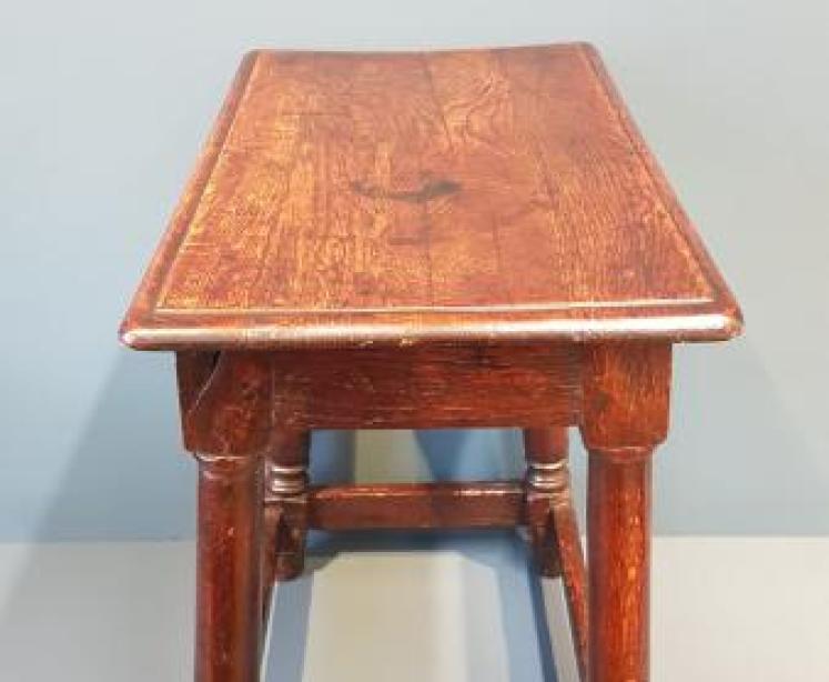 George II Oak Joint Stool - Image 7