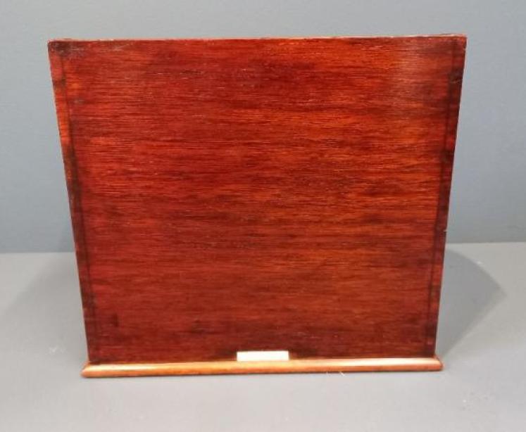 Edwardian Sheraton Inlaid Waterfall Letter Rack - Image 4