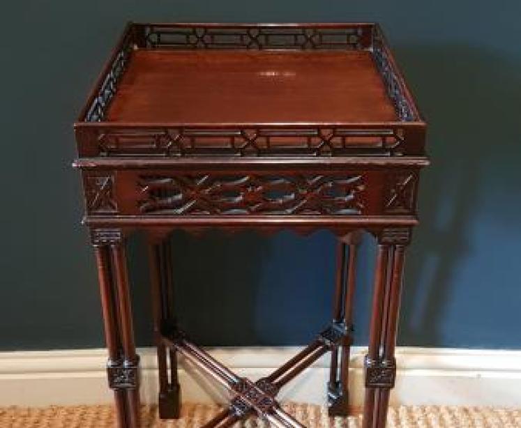 Fine Quality Victorian Mahogany Kettle Stand - Image 5