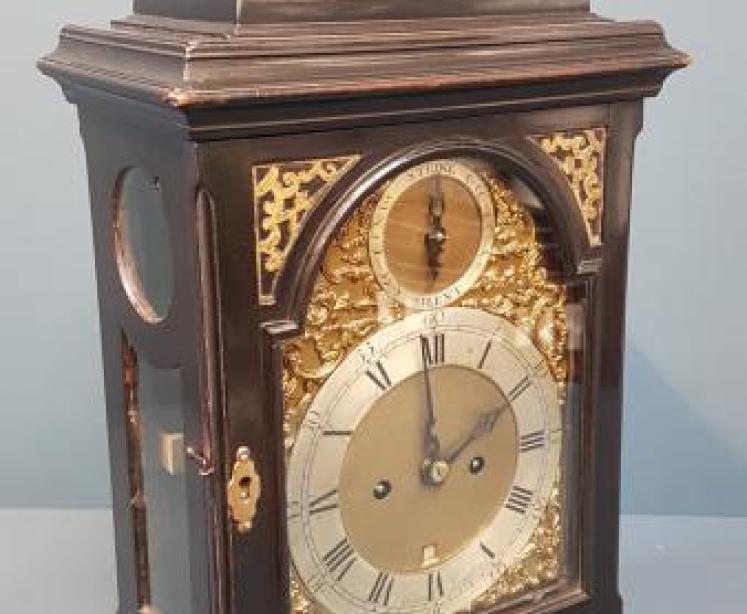 Green of London Double Fusee Bracket Clock - Image 3