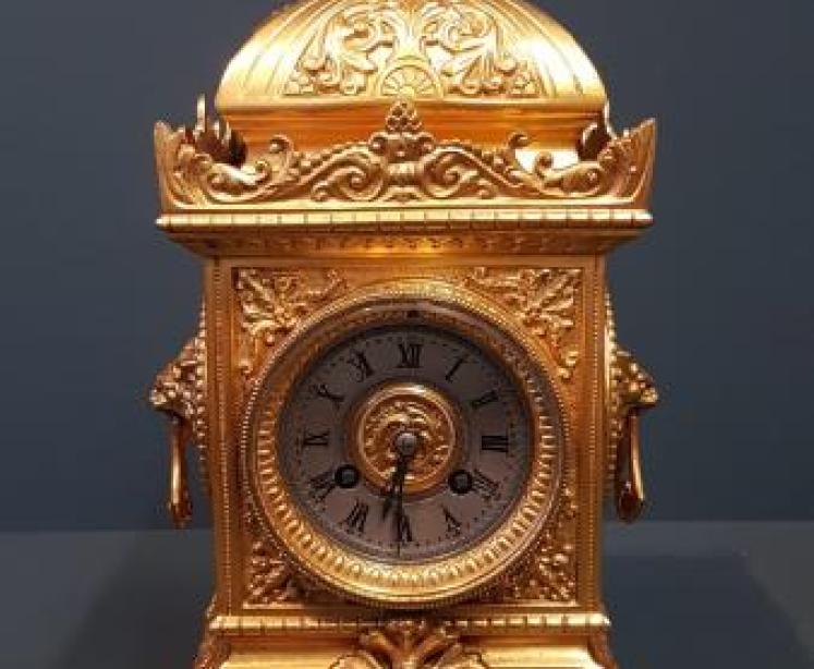 Victorian Ormolu Mantel Clock - Image 1