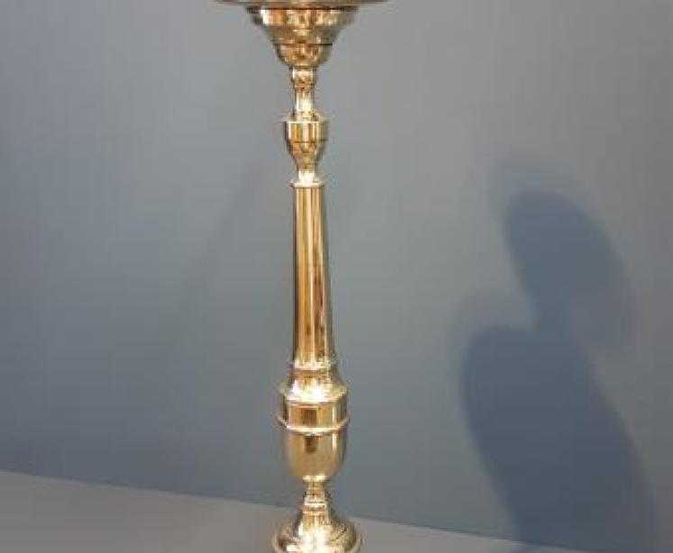 Pair of Extra Large Victorian Brass Candlesticks - Image 3