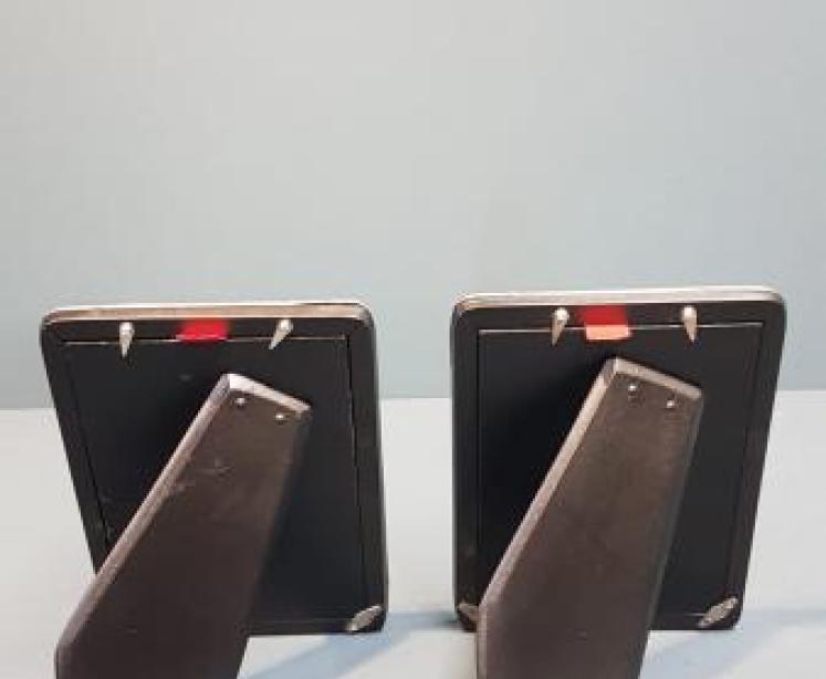 Matching Pair of Silver Photo Frames - Image 4