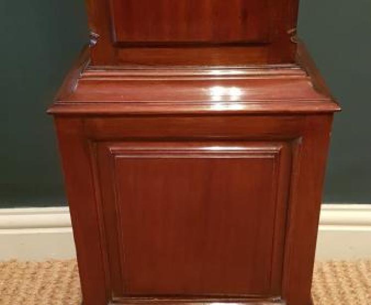 Fine Quality Edwardian Mahogany Grandmother Clock - Image 6