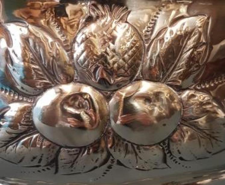 Victorian Brass Planter - Image 3