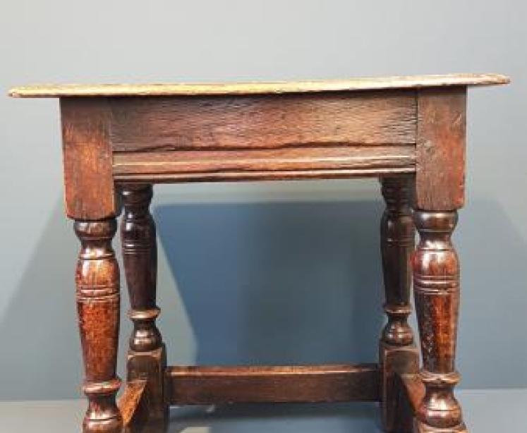 Oak Joint Stool - Image 2