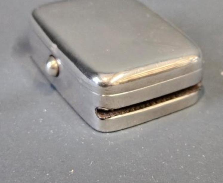 Edwardian Silver Table Top Vesta - Image 2