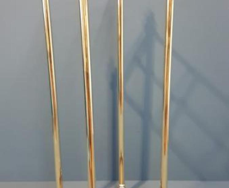 Edwardian Brass and Cast Iron Stick Stand - Image 3