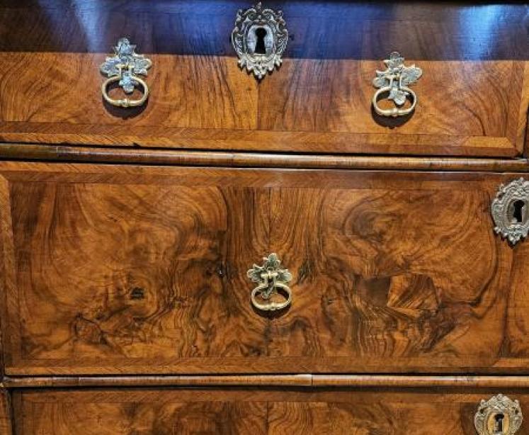 William and Mary Period Walnut Escritoire - Image 6