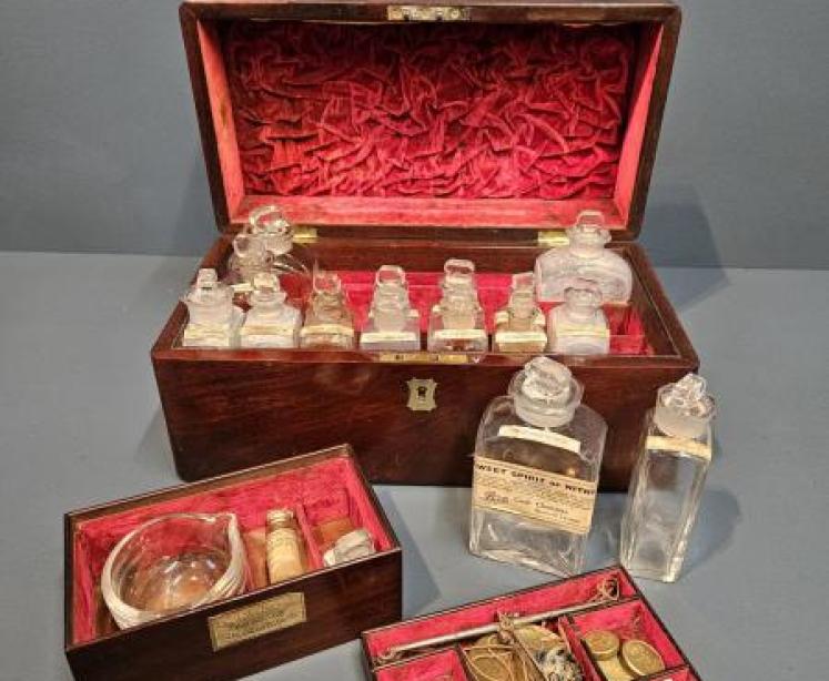 Victorian Mahogany Apothecary Box - Image 7