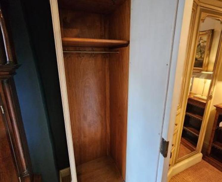 Superb Edwardian Robe with Original Painted and Gilded Finish  - Image 3