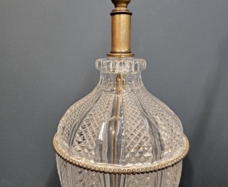 Pair of Crystal Table Lamps - Image 3