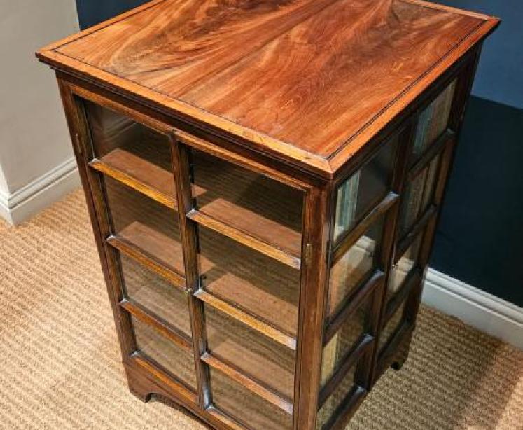 Georgian Four Sided Collectors Cabinet - Image 3