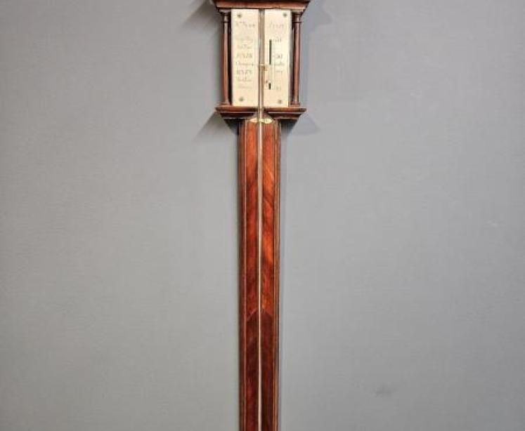 Georgian William Moon London Stick Barometer - Image 1