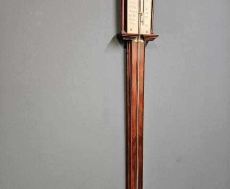 Georgian William Moon London Stick Barometer - Image 2