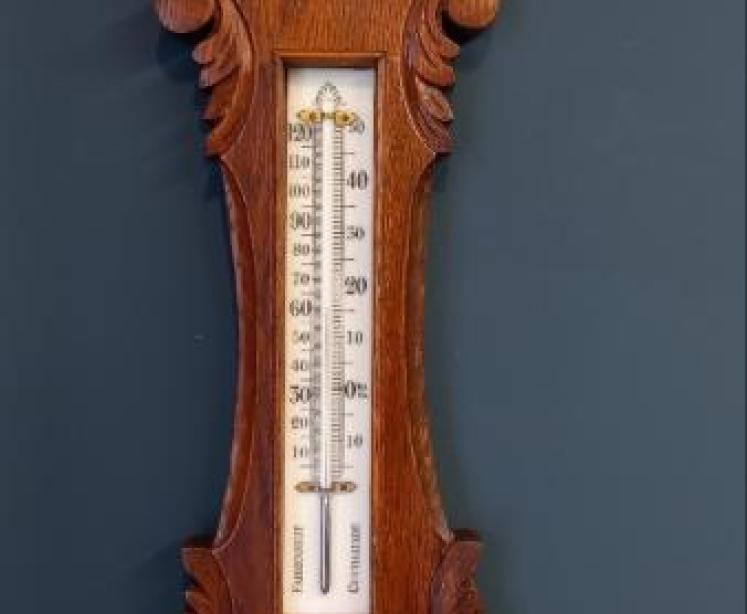 Mid Victorian Benetfink of London Banjo Barometer - Image 3
