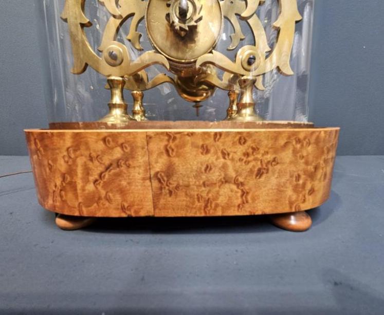 Unusual Victorian Skeleton Clock with Music Box - Image 5