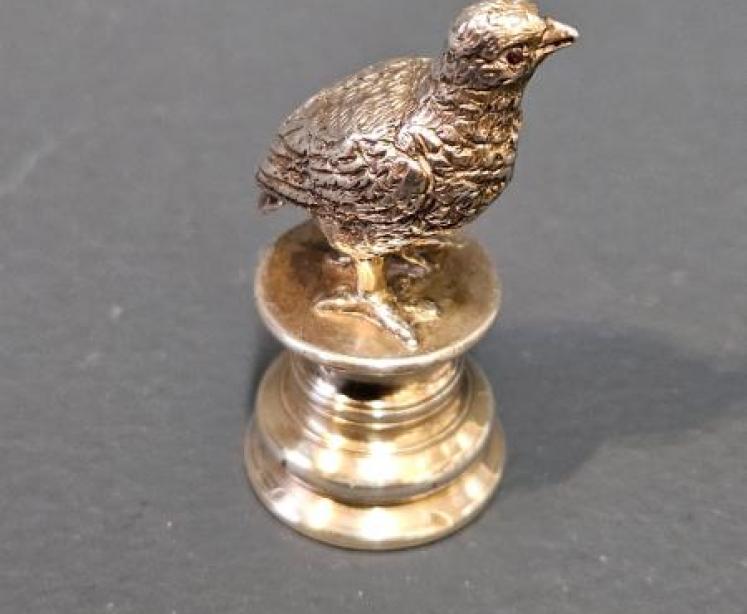Grouse Silver Wax Seal  - Image 3