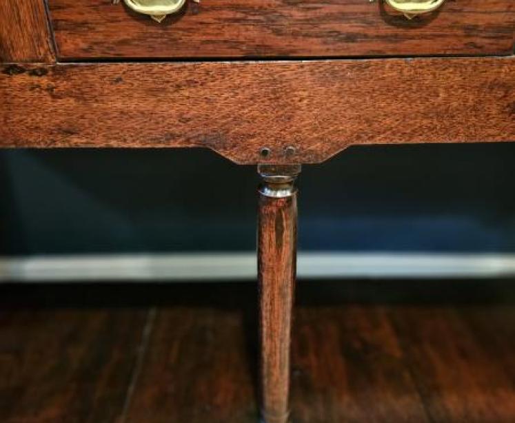 George II Oak Open Pot Board Dresser - Image 3