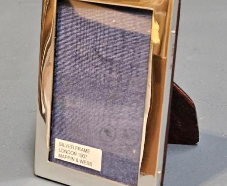 Edwardian Silver Photo Frame - Image 6