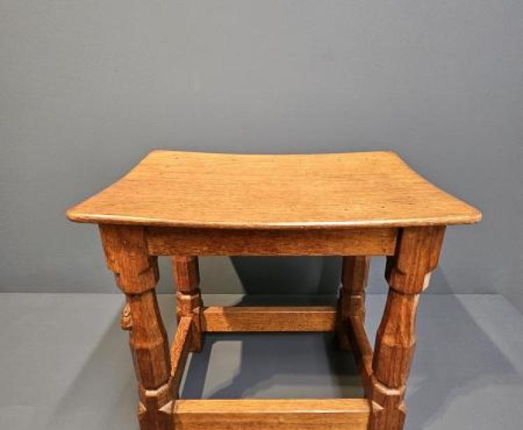 Mouseman Dished Top Table - Image 1