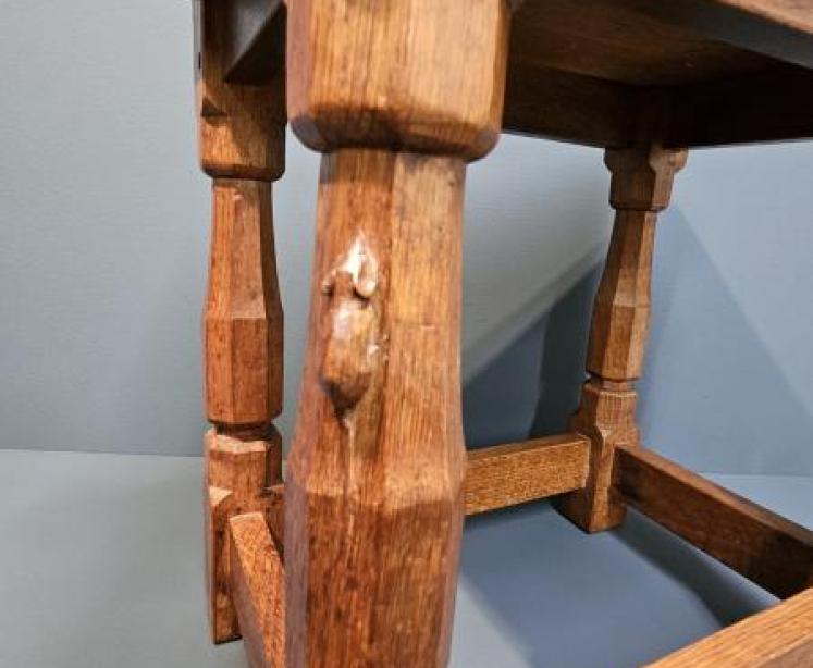 Mouseman Dished Top Table - Image 7