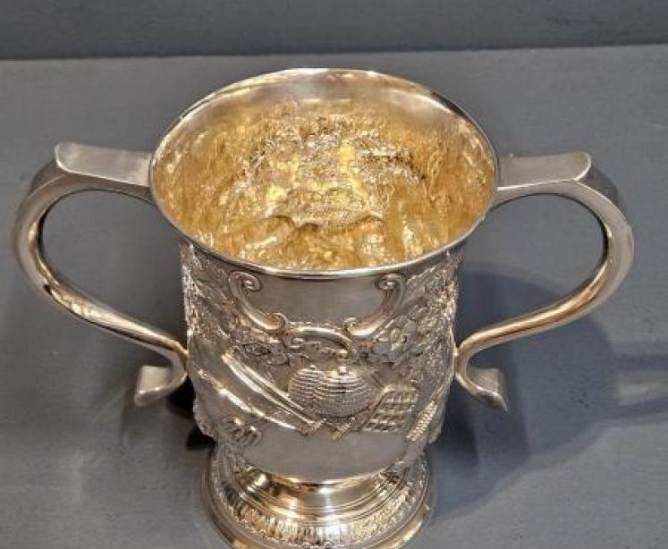 Georgian Silver Loving Mug - Image 2