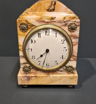 Victorian Marble Mantel Clock