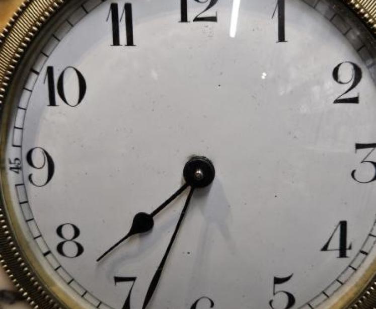 Victorian Marble Mantel Clock - Image 4