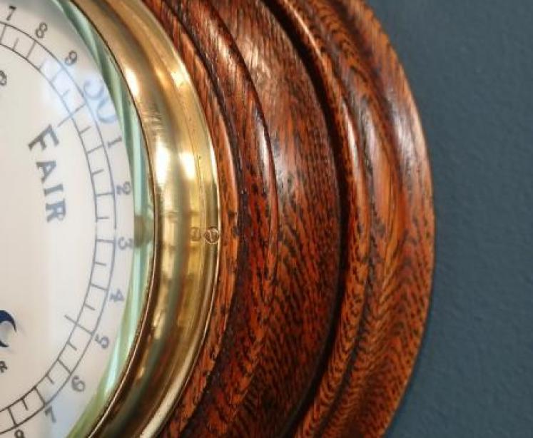 Rare Victorian 'Rapid Indicating' Aneroid Barometer - Image 3