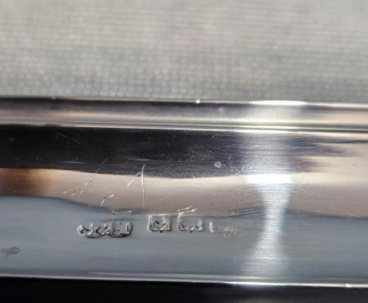 1920's Family Portrait Silver Photo Frame - Image 3