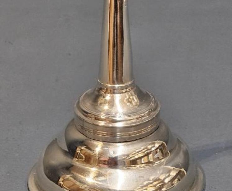 Georgian Silver Wine Funnel - Image 4