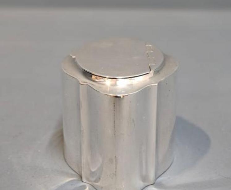 George V Silver Tea Caddy - Image 2