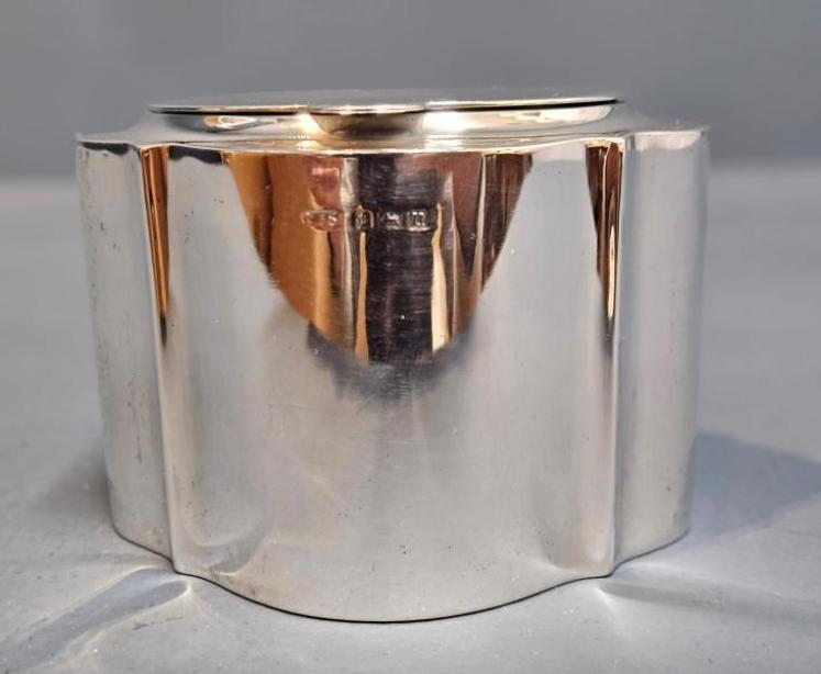 George V Silver Tea Caddy - Image 5