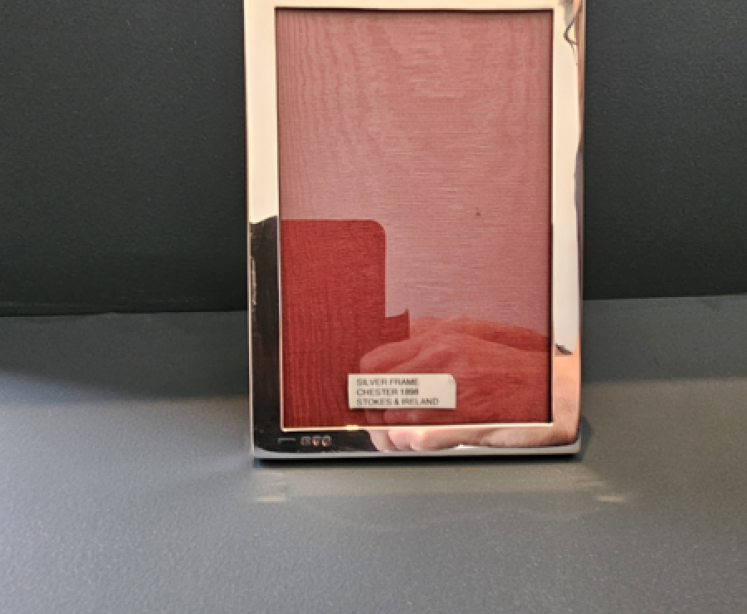 Victorian Silver Photo Frame - Image 1