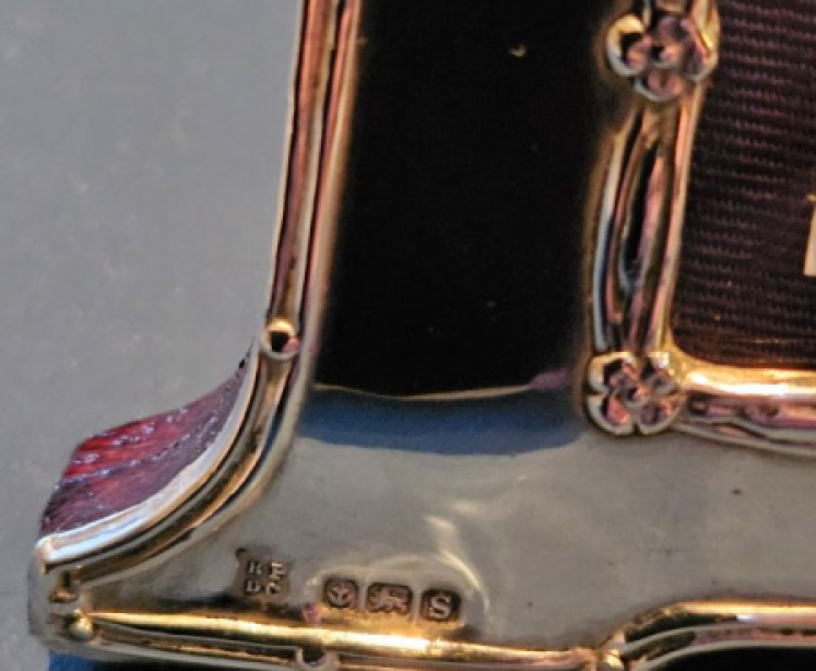 George V Silver Photo Frame - Image 7