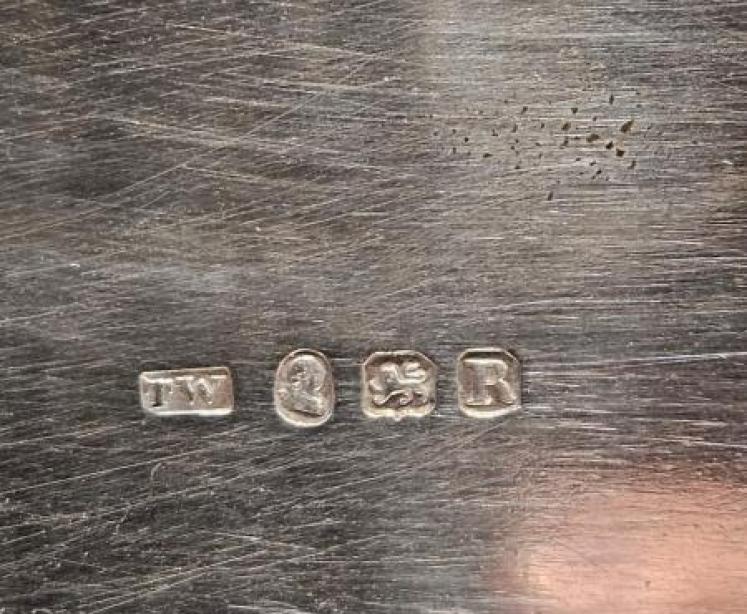 George III Country House Silver Table Box - Image 5