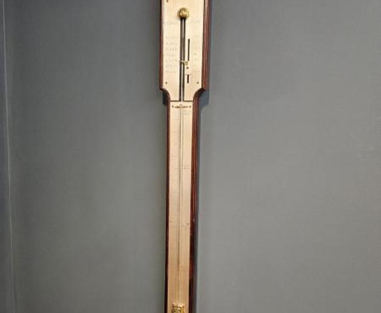 George III Stick Barometer by Dollond  - Image 1