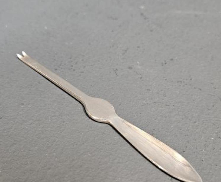 Set of Six George V Silver Crab Picks - Image 4