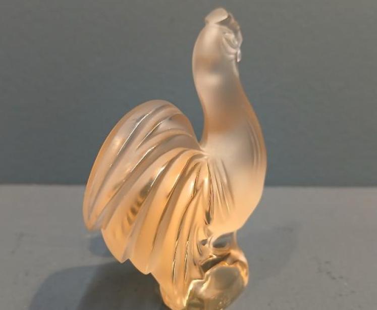 Lalique Golden Yellow Cockerel - Image 2
