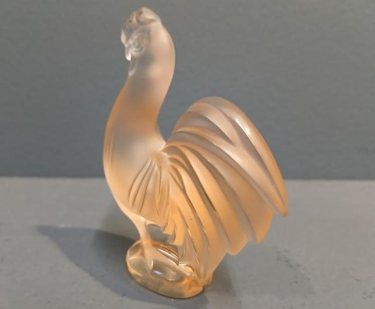 Lalique Golden Yellow Cockerel - Image 4