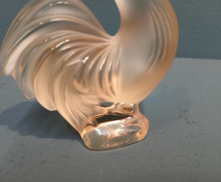 Lalique Golden Yellow Cockerel - Image 5